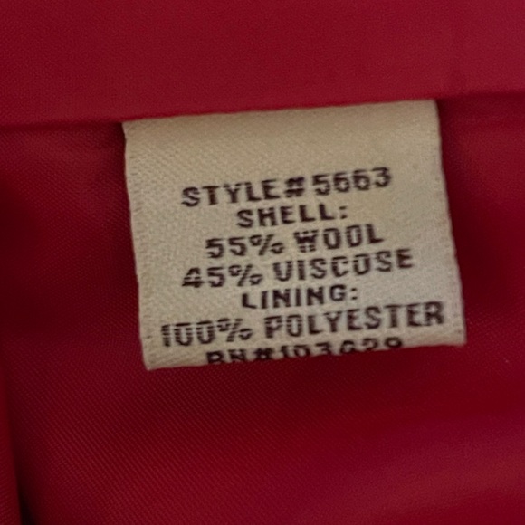 Jacket/ Blazer, Red. Casablanca. - Picture 7 of 7